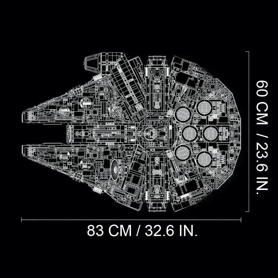 Schmugglerfalke Schiff UCS - 75192
