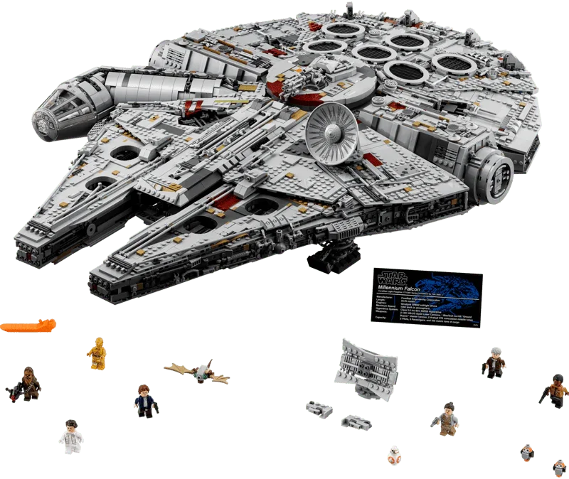 Schmugglerfalke Schiff UCS - 75192